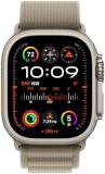 Apple Watch Ultra 2 [GPS + Cellular 49mm] Smartwatch with Rugged Titanium Case & Olive Alpine Loop Medium. Fitness Tracker, Precision GPS, Action Button, Extra-Long Battery Life, Carbon Neutral