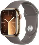 Apple Watch Series 9 [GPS + Cellular 41mm] Smartwatch with Gold Stainless Steel ...