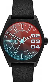 Diesel Watch for Men, Scraper Three Hand Movement, Mixed Watch with A 43 mm Case Size