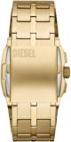 Diesel Men's Cliffhanger Chronograph Movement Stainless Steel Watch with 40mm Case Size and Leather or Steel Strap