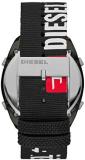 Diesel Men's Crusher Digital Watch 46mm Case Nylon Watch