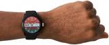 Diesel Double Up Men's Watch, Lightweight Nylon and Silicone Quartz Watch for Men