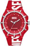 Diesel Framed Men's Sports Watch with Lightweight Nylon Case and Silicone Band