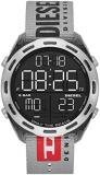 Diesel Crusher Men's Digital Sports Watch with Lightweight Nylon Case and Silicone or Nylon Band