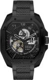 Diesel Watch for Men, Flayed Automatic Three-Hand, Stainless Steel Watch, with a...