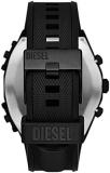 Diesel Men's Watch sidehow, Chronograph Multifunctional Movement, Stainless Steel Watch with 51 mm case Size