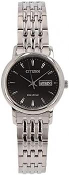 Citizen CITIZEN EW3250-53E Eco-Drive Day-Date Metal Strap Ladies Watch (Cal.E001) [Parallel Import], Bracelet Type