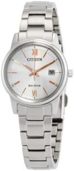 Citizen Silver Dial Ladies Watch EW2318-73A