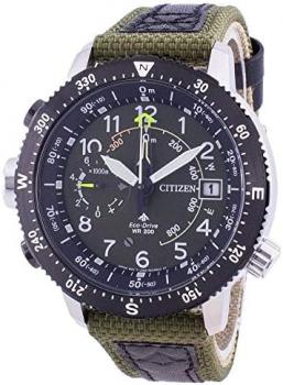 Citizen Promaster Altimeter Eco-Drive Green Dial Men's Watch BN4048-14X
