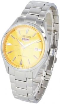 CITIZEN NH8391-51Z Men's Automatic Automatic Stainless Steel Silver Blue Watch, Bracelet Type
