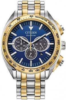 Citizen Eco-Drive Carson Two-Tone Bracelet Watch | 43mm | CA4544-53L
