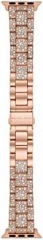 Michael Kors Women's Rose Gold-Tone Stainless Steel Band for Apple Watch®, 38/40/41mm (Model: MKS8042)