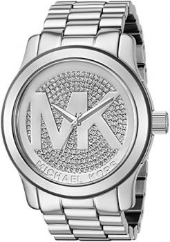Michael Kors Runway MK Silver Dial Women's Watch - MK5544