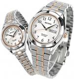 CITIZEN KM1-237-93 KM4-139-93 Men's Women's Pair Watch, Regno Solar