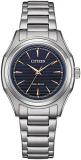 Citizen Women's Eco-Drive Solar Watch Stainless Steel with Stainless Steel Strap FE2110-81L, Bracelet