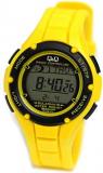 Citizen Q & Q MHS6-310 Wristwatch, Solar Radio-controlled Solar Watch, SolarMate Solar Mate 10 ATM Waterproof MHS6 MHS6-310 Yellow, Men's
