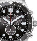 Citizen Chrono Sporty-Aqua Chronograph Black Dial Men's Watch AT2568-82E