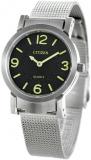 Citizen AC2200-55E Men's Women's Quartz Wristwatch for the Blind, Bracelet Type