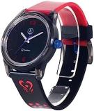 CITIZEN Smile Solar Watch "SK∞ Escate x Q & Q SmileSolar" Love Dream Model, red