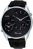 Citizen AO3009-04E Men's Quartz Dual Time Watch with Microfiber Cloth 5.1 x 5.1 inches (13 x 13 cm)