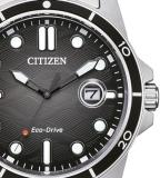 Citizen Marine 1810 Eco-Drive Black Dial Men's Watch AW1816-89E