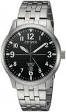 Citizen Men's Quartz Stainless Steel Casual Watch, Color:Silver-Toned (Model: BI...