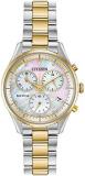 Citizen Eco-Drive Chandler Chronograph Womens Watch, Stainless Steel, Casual, Tw...