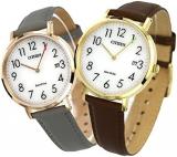 Citizen Collection AU1082-24A AU1082-16A Men's Women's Wristwatch, Pair Watch, C...