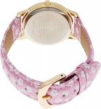 CITIZEN Q&;Q Women's Wristwatch Hello Kitty 0007N003 Analog Leather belt Made in Japan White x floral pattern Pink