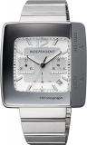 Independent Men's Wristwatch, White, Chronograph BR1-510-11, Bracelet Type