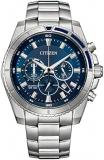Citizen AN8201-57L Men's Quartz Chronograph Silver Bracelet Watch
