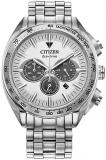 Citizen Eco-Drive Carson Chronograph Stainless Steel Bracelet Watch | 43mm | CA4...