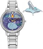 Citizen Women's Eco-Drive Disney Princess Cinderella Crystal Watch and Pin Gift ...