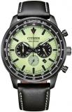 Citizen Eco-Drive Chronograph Green Dial Men's Watch CA4505-21X