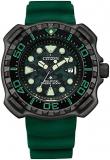 Citizen Men's Promaster Dive Eco-Drive Watch, 3-Hand Date, Polyurethane Strap, I...