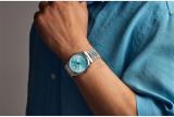 Citizen Tsuyosa Automatic Sky-Blue Dial and Stainless Steel Bracelet Watch 40mm NJ0151-53M