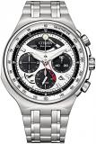 Citizen Men's Eco-Drive Limited Edition Promaster Chronograph Stainless Steel Bracelet Watch | 44mm | AV0090-50A