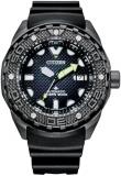 Citizen Promaster Dive Automatic Black Polyurethane Strap Watch | 46mm | NB6005-05L