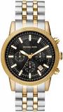 Michael Kors Hutton Chronograph Two-Tone Stainless Steel Watch (Model: MK8954)