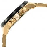 Michael Kors Men's Brecken Quartz Watch with Stainless Steel Strap, Gold, 22 (Model: MK8848)