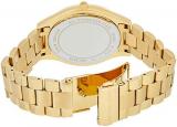 Michael Kors Womens Analogue Quartz Watch with Stainless Steel Strap MK3435, Gold, Fashion