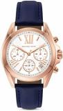 Michael Kors Bradshaw Chronograph Navy Leather Watch (Model: MK2960)