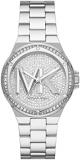 Michael Kors Watches Women's Lennox Quartz Watch with Stainless Steel Strap, Sil...