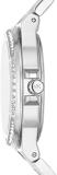 Michael Kors Watches Women's Lennox Quartz Watch with Stainless Steel Strap, Silver, 20 (Model: MK7234)