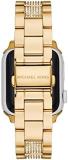Michael Kors Band for Apple Watch; Stainless Steel Smart Watch Bands for Women; Compatible with Apple Watch 38mm, 40mm, 41mm