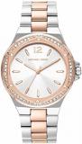 Michael Kors Women's Lennox Quartz Watch with Stainless Steel Strap, Two-Tone, 2...