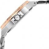 Michael Kors Women's Lennox Quartz Watch with Stainless Steel Strap, Two-Tone, 20 (Model: MK6989)