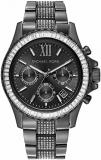 Michael Kors Everest Women's Watch, Stainless Steel Watch for Women with Steel o...