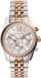 Michael Kors Lexington Women's Watch, Stainless Steel Chronograph Watch for Women