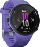 Garmin 010-N2156-01 Forerunner 45S GPS Heart Rate Monitor Running Smartwatch Iris (Renewed) Bundle with 2 YR CPS Enhanced Protection Pack